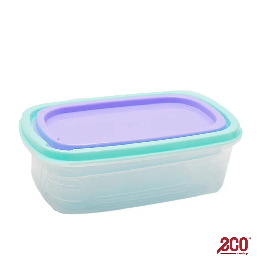 Eco Shop Rectangular Food Container 2 IN 1