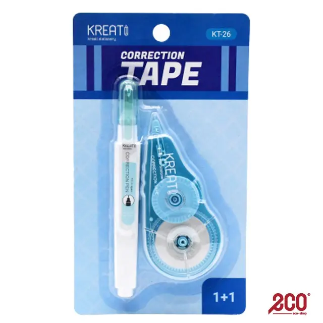 Eco Shop Correction Tape + Liquid Paper Correction