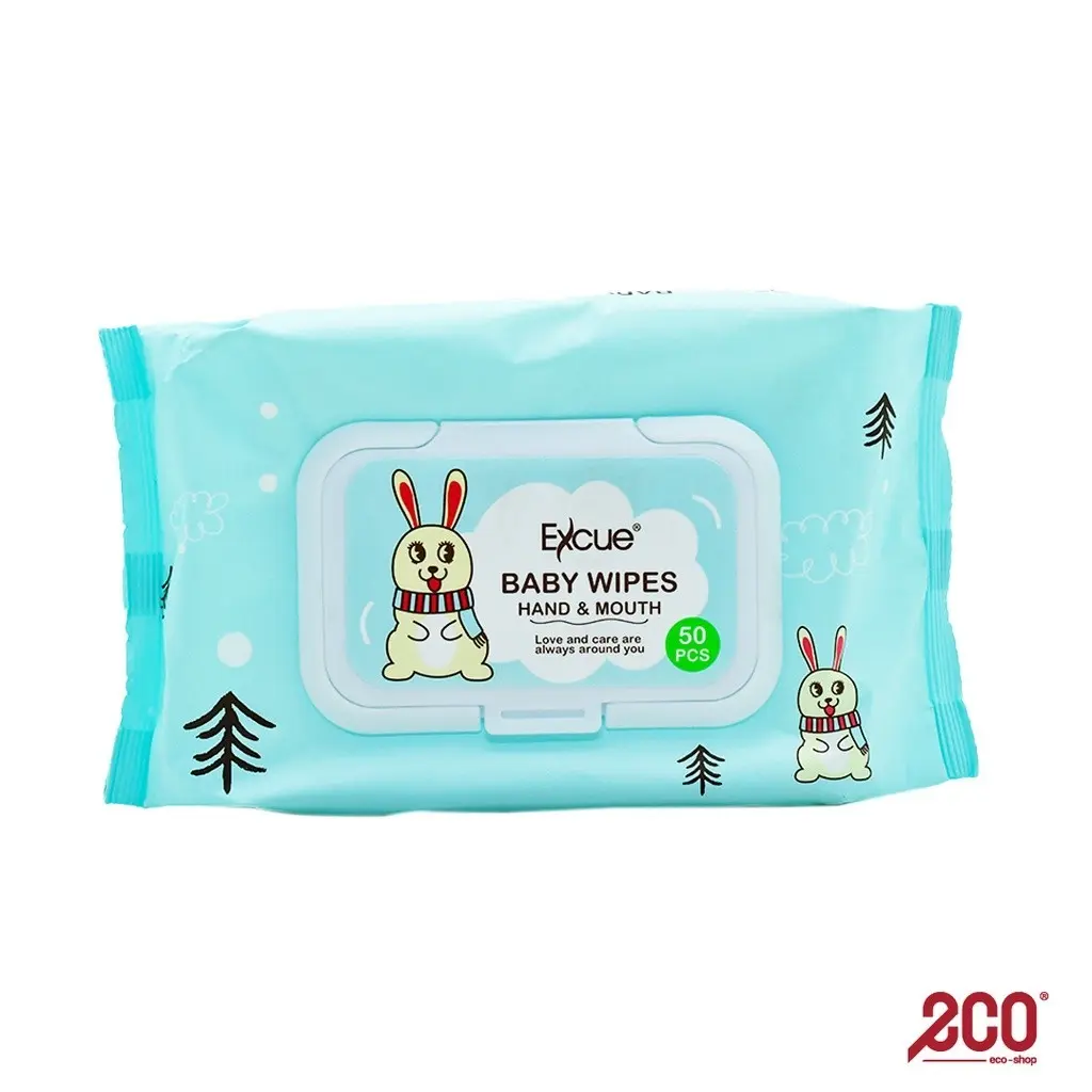 Excue Baby Wipes (50 sheets/pack)