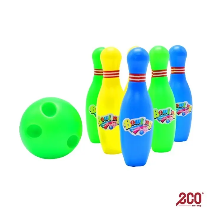 Joyit Kid's Bowling Toy Set (6 Pins x 1 Ball)