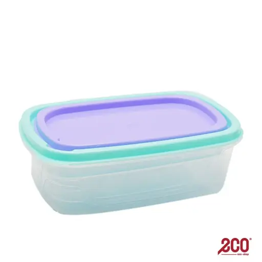 [899039903] Eco Shop Rectangular Food Container 2 IN 1