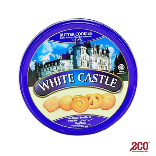 [809478260] White Castle Butter Cookies 80G