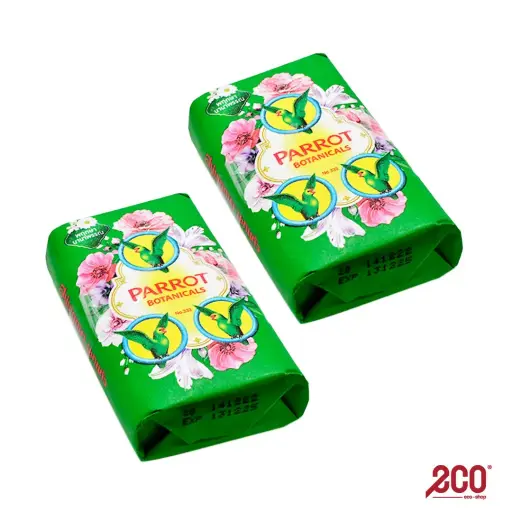 [900345211] Parrot Thai Botanical & Herbs Bar Soap 55G (2pcs/pack) 