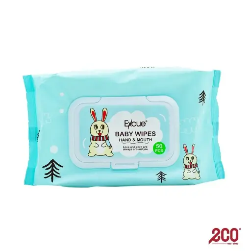 [33030060] Excue Baby Wipes (50 sheets/pack)